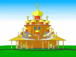 Проект №1-72 "Здание часовни в с. Лесниково"