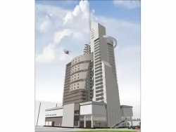Проект №1-216 "МФЦ с 3-уровневой автостоянкой в г. Красноярск"